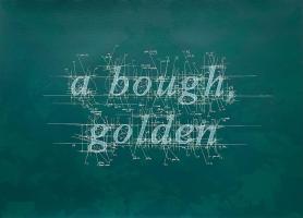 In the forest  (a bough, golden)